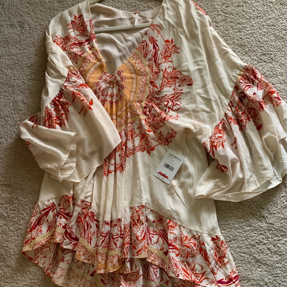 Bo-Ho styled Peasant Top